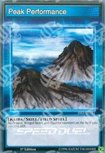 Picco nelle Prestazioni (Skill) - Speed Duel Starter Decks: Duelists of Tomorrow (Common) [SS02-AS1]