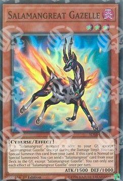 Salamagna Gazzella - Structure Deck: Soulburner (Super Rare) [SDSB-003]