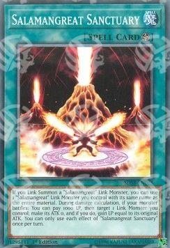 Santuario Salamagna - Structure Deck: Soulburner (Common) [SDSB-025]