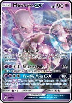 Mewtwo GX - SM Black Star Promos (Promo) [SM-196]