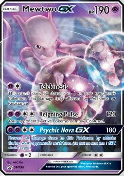 Mewtwo GX - SM Black Star Promos (Promo) [SM-196]