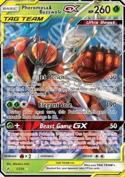 Pheromosa & Buzzwole GX - Unbroken Bonds (Ultra Rare) [UNB-1]