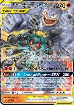 Marshadow & Machamp GX - Unbroken Bonds (Ultra Rare) [UNB-82]