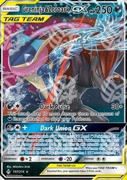 Greninja & Zoroark GX - Unbroken Bonds (Ultra Rare) [UNB-107]