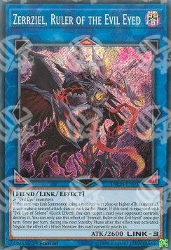Zerrziel, Ruler of the Evil Eyed - The Infinity Chasers (Secret Rare) [INCH-031]