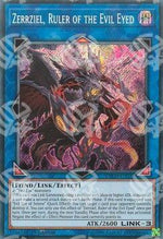 Zerrziel, Ruler of the Evil Eyed - The Infinity Chasers (Secret Rare) [INCH-031]