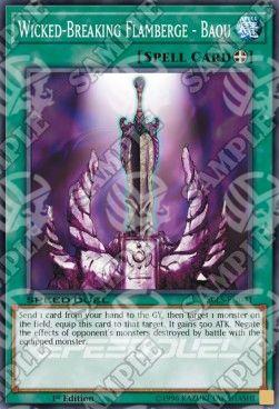 Flamberga Spezza-Malvagi - Baou - Speed Duel: Arena of Lost Souls (Common) [SBLS-041]