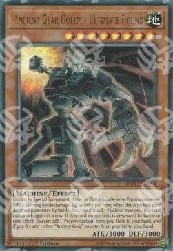 Golem-Ingranaggio Antico - Picchiatore Finale - Duel Power (Ultra Rare) [DUPO-054]