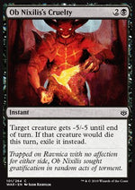 Crudeltà di Ob Nixilis - La Guerra della Scintilla (Common) [WAR-101]