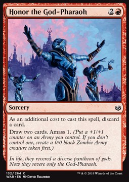 Venerare il Dio Faraone - La Guerra della Scintilla (Common) [WAR-132]