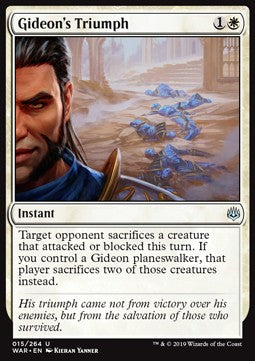 Trionfo di Gideon - La Guerra della Scintilla (Uncommon) [WAR-15]