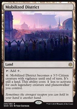 Distretto Mobilitato - La Guerra della Scintilla (Rare) [WAR-249]