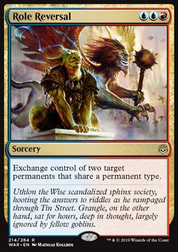 Inversione di Ruoli - La Guerra della Scintilla (Rare) [WAR-214]