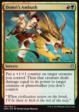 Imboscata di Domri - La Guerra della Scintilla (Uncommon) [WAR-192]