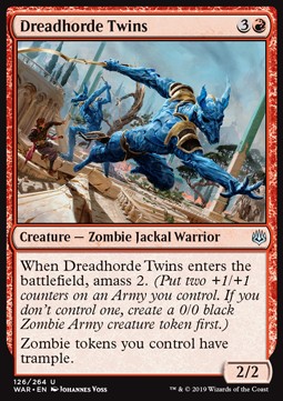 Gemelli dell'Orda Atroce - La Guerra della Scintilla (Uncommon) [WAR-126]