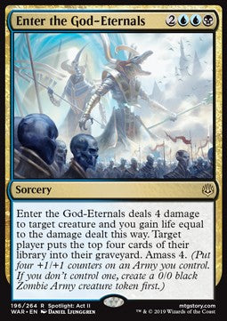 Apparizione degli Dei Eterni - La Guerra della Scintilla (Rare) [WAR-196]