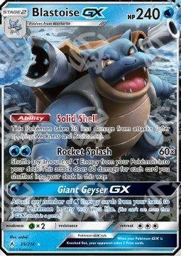Blastoise GX - Unbroken Bonds (Ultra Rare) [UNB-35]