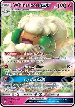 Whimsicott GX - Unbroken Bonds (Ultra Rare) [UNB-140]