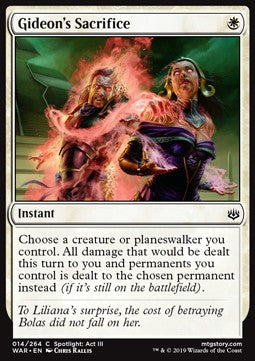 Sacrificio di Gideon - La Guerra della Scintilla (Common) [WAR-14]