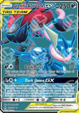 Greninja & Zoroark GX - Unbroken Bonds (Ultra Rare) [UNB-200]