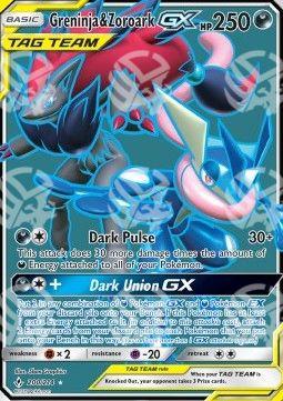 Greninja & Zoroark GX - Unbroken Bonds (Ultra Rare) [UNB-200]
