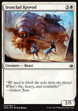 Krovod Corazzato - La Guerra della Scintilla (Common) [WAR-19]