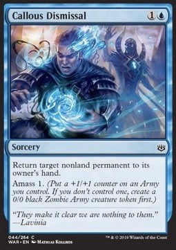 Congedo Insensibile - La Guerra della Scintilla (Common) [WAR-44]