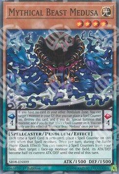 Medusa Mitica Bestia - Structure Deck: Order of the Spellcasters (Common) [SR08-009]