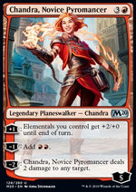 Chandra, Piromante Novizia - Set base 2020 (Uncommon) [M20-128]