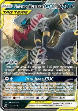 Umbreon & Darkrai GX - Unified Minds (Ultra Rare) [UNM-125]