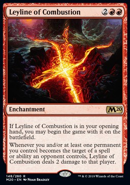 Leyline della Combustione - Set base 2020 (Rare) [M20-148]