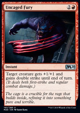 Furia Liberata - Set base 2020 (Uncommon) [M20-163]