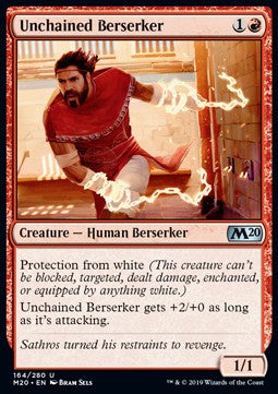 Berserker Senza Vincoli - Set base 2020 (Uncommon) [M20-164]