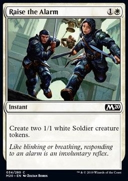 Dare l'Allarme - Set base 2020 (Common) [M20-34]