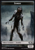 Zombie Token (Black 2/2) - Set base 2020 (Token) [M20-T06]