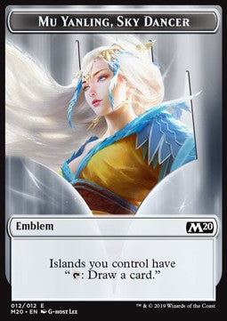 Mu Yanling, Sky Dancer Emblem - Set base 2020 (Token) [M20-T12]