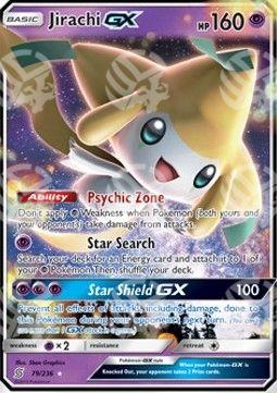 Jirachi GX - Unified Minds (Ultra Rare) [UNM-79]
