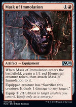 Maschera dell'Immolazione - Set base 2020 (Uncommon) [M20-151]