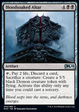 Altare Intriso di Sangue - Set base 2020 (Uncommon) [M20-90]