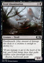 Abominio Feroce - Set base 2020 (Common) [M20-101]