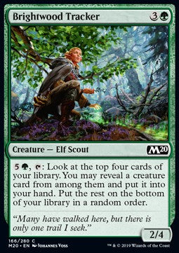 Battipista di Bosco Luminoso - Set base 2020 (Common) [M20-166]