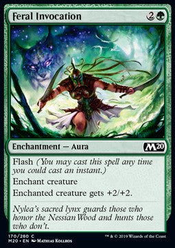 Invocazione Ferina - Set base 2020 (Common) [M20-170]