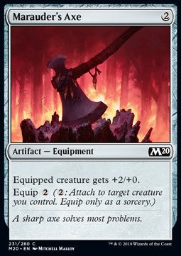 Ascia del Predone - Set base 2020 (Common) [M20-231]