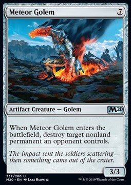 Golem Meteora - Set base 2020 (Uncommon) [M20-232]