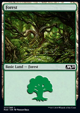 Foresta - Set base 2020 (Land) [M20-277]