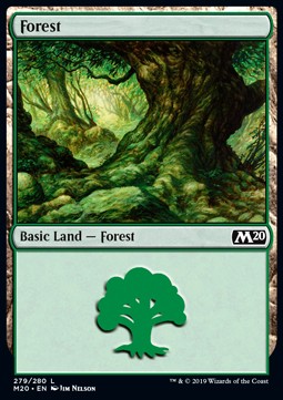 Foresta - Set base 2020 (Land) [M20-279]