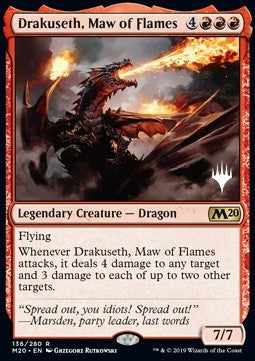 Drakuseth, Fauce di Fiamme - Set base 2020: Extras (Rare) [XM20-136]