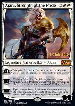 Ajani, Forza del Branco - Set base 2020: Extras (Mythic) [XM20-2]