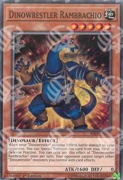 Dinowrestler Rambrachio - Rising Rampage (Common) [RIRA-007]
