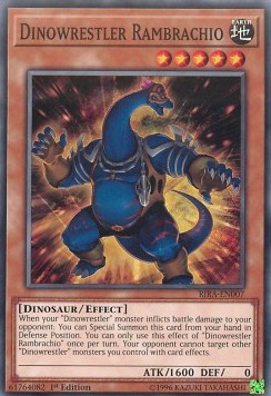 Dinowrestler Rambrachio - Rising Rampage (Common) [RIRA-007]